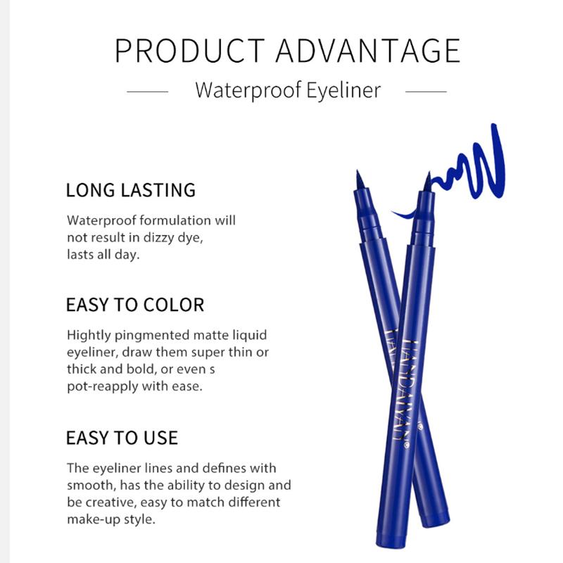 12 цветов многоцветный черный жидкий карандаш для подводки водостойкий карандаш стойкий макияж для глаз макияж для женщин косметика для глаз