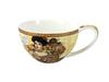 Filiżanka Ze Spodkiem Gustav Klimt Adela Kremowa Porcelana Prezent