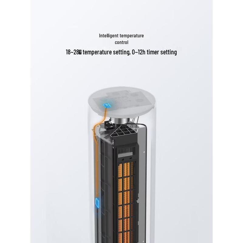 Башенный вентилятор Xiaomi Mijia с инвертором постоянного тока, холодный и теплый