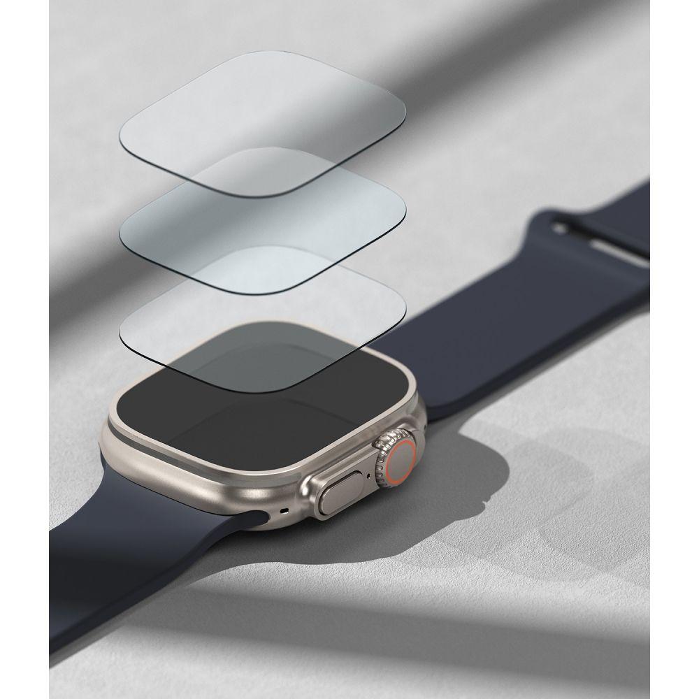 Szkło Hartowane Ringke Id Fc Glass 4-Pack Apple Watch Ultra 1 / 2 (49 Mm) Clear