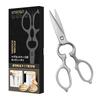 COCOLO Kitchen Scissors with a Magnetic Case for Convenient Kitchen All Stainless Dishwasher Lightweight and Thin Type [Comes Storage] Scissors,