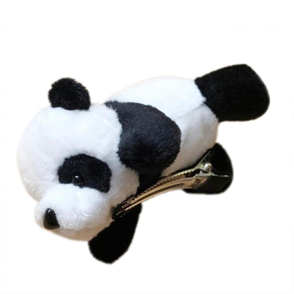 Кавайная заколка для волос с изображением панды, обруч для волос, эластичное кольцо, веревка, женские головные уборы