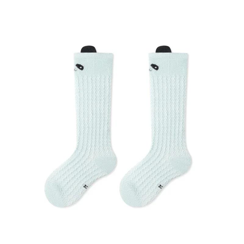 Весна Лето Дети Девочки Мальчики Дышащие Гольфы Хлопковые Сетчатые Длинные Носки Детская Одежда Малыши Мультяшные Чулки