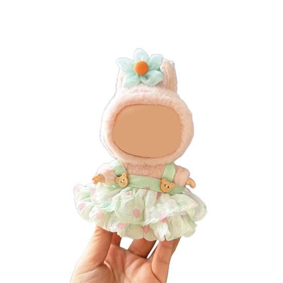 Набор одежды для куклы 17 см Набор из 2 предметов Юбка с головным убором Наряд для игры Одежда для куклы Модные аксессуары для куклы