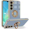 Case for Samsung Galaxy A16 4G/5G, Shockproof Protection with 360 Rotating Ring Blue