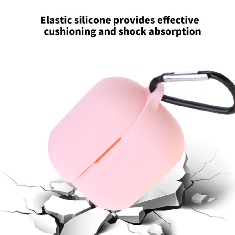Силиконовый чехол для наушников, защита всего корпуса с карабином, для Buds 3Pro, протектор музыкального оборудования, защитный чехол