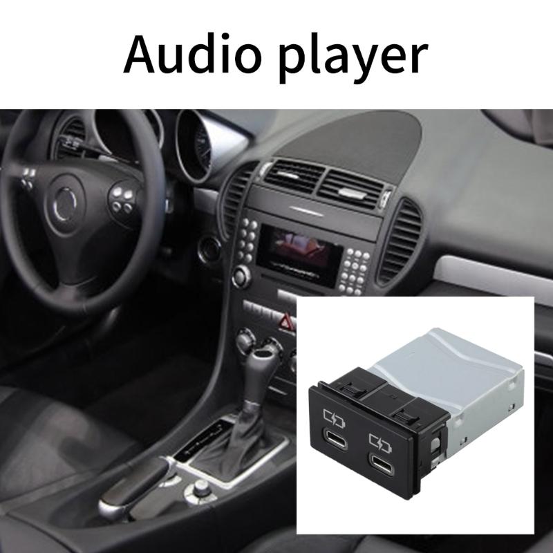 Аудио плеер USB-разъем Автомобильные аксессуары Автомобильный USB-порт Адаптер для 2021-2022 Заменяет 85532-0E110