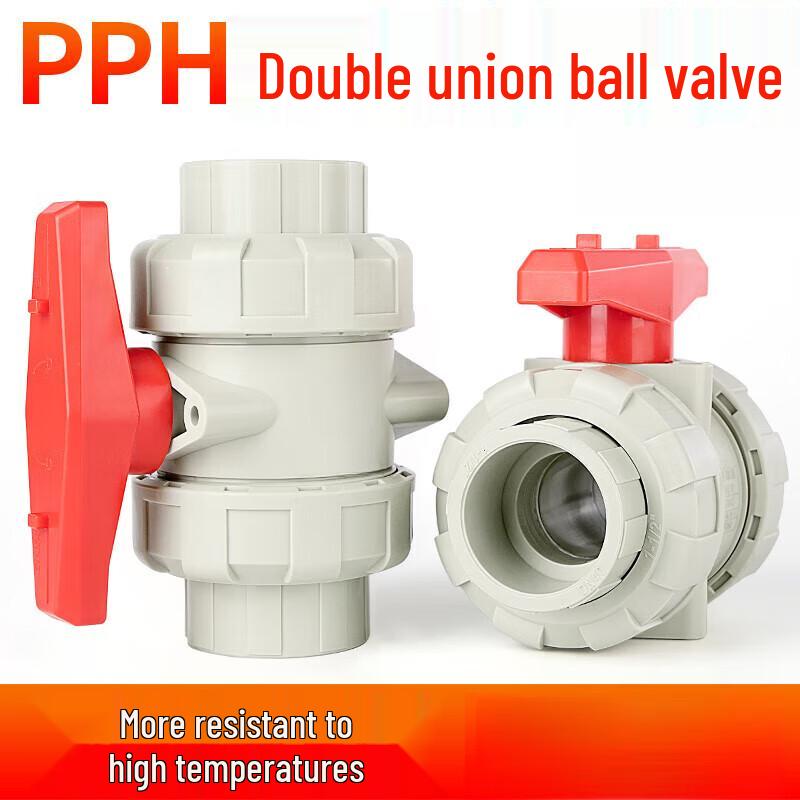 CHENXIANG PPH/PPR Hot-Melt Live Joint Ball Valve