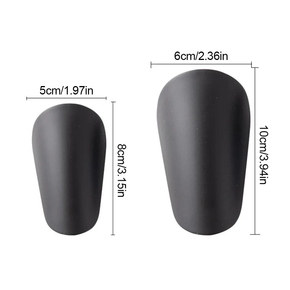 2 шт., футбольные накладки на голени, пластиковые футбольные щитки, защита ног для детей и взрослых, защитное снаряжение, дышащая защита голени