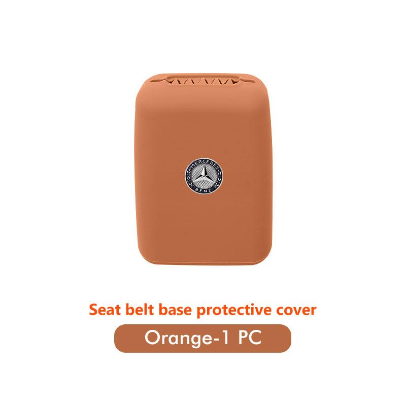 CQN1 For Benz Car Seat Belt Buckle Cover Anti-Scratch Protector Clip Car Accessories Interior W202 W212 W126 W140 W168 W177 CLS GLE