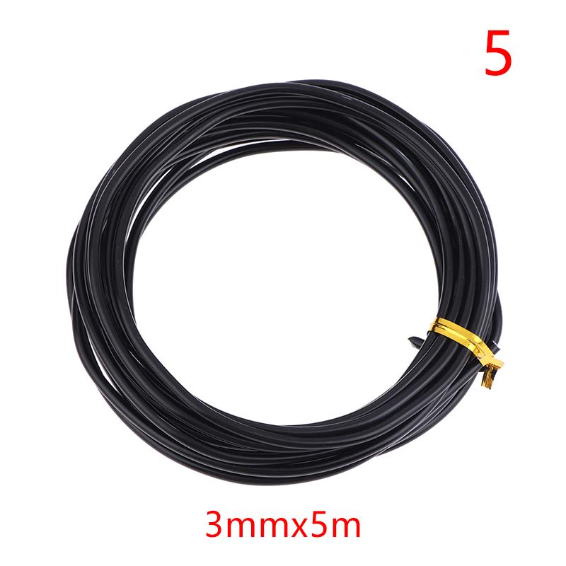 5 м Анодированная Алюминиевая Бонсайная Проволока - Инструмент для Поддержки и Формирования Растений, Идеально подходит для Садовых DIY Аксессуаров