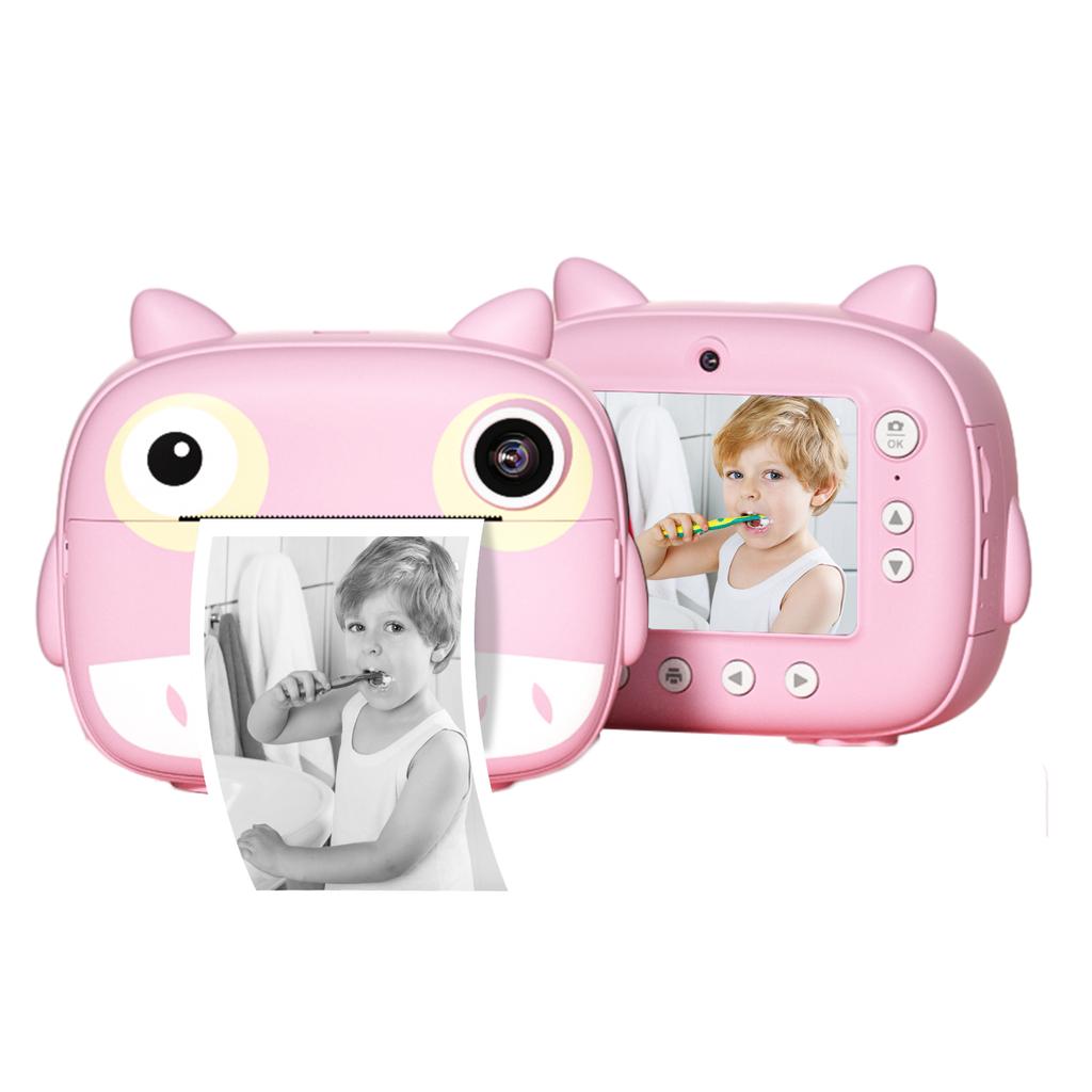 2,5K милая детская камера мгновенной печати 12-мегапиксельная детская цифровая камера детская камера мгновенной печати с 2,4-дюймовым экраном