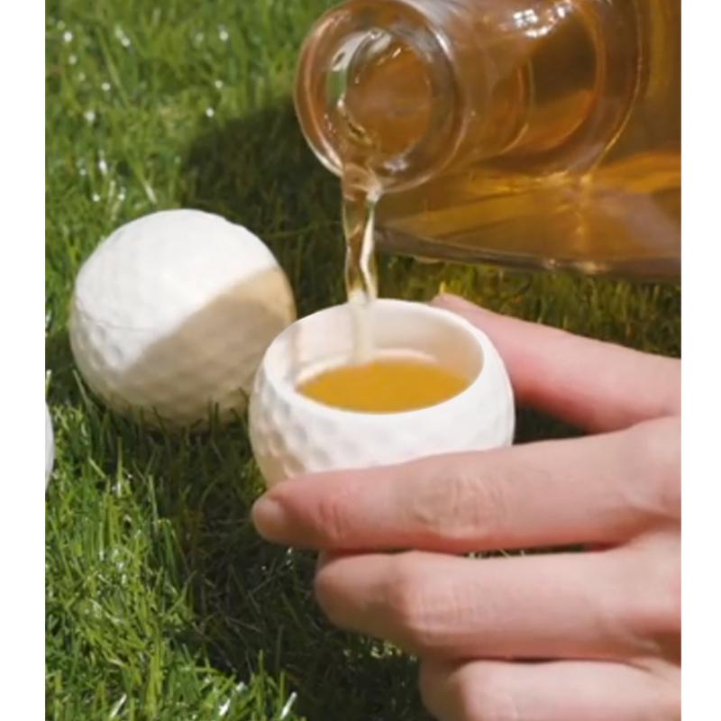 3 шт./набор Новый пластиковый стаканчик Гольф Стаканчик для спиртного Мерный стаканчик Один стаканчик Пластиковый стаканчик Рюмка для гольфа