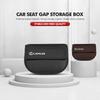 GEFF2 For Lexus Car Seat Gap Slit Organizer Leather Seat Crevice Storage Box Accessories