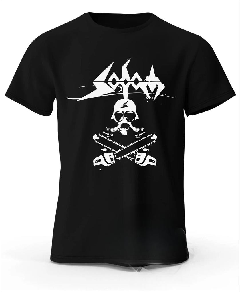 SODOM METAL TRASH METAL BAND CUSTOMIZABLE T-SHIRT- Sides S-4XL Personalized Loose Cotton Short-sleeved
