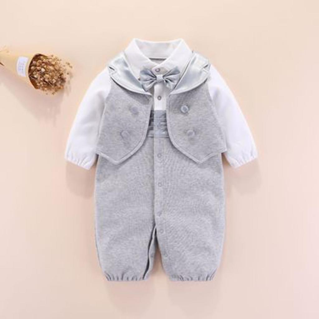 Церемония Baby Shrine Длинный Baby Baby Темный церемониальный костюм [CORELAVISH] Платье, Платье для мальчиков, Визит, Выписка, Весна, Осень, Зима, Рукав, Жилет,