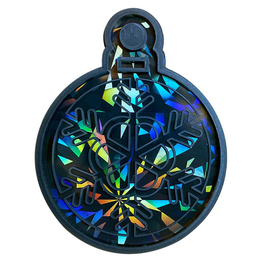 Свет и Тень Брелок Подвеска Силиконовые Формы Рождественская Снежинка Голографическая Форма для Серег DIY Форма для Украшений Ремесло