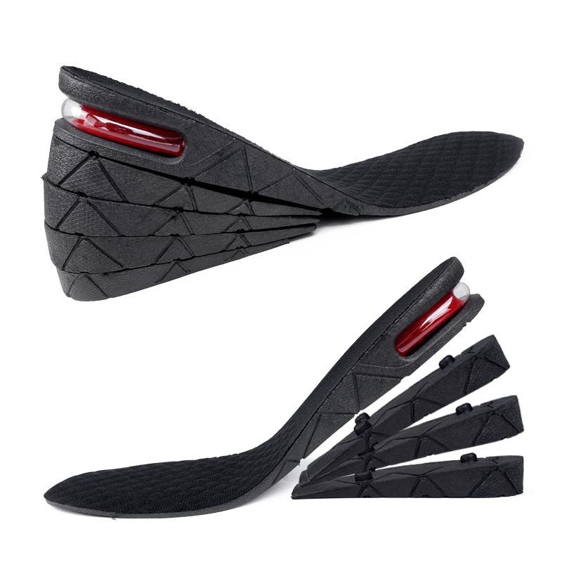 Невидимая стелька для увеличения высоты 3-6 см, регулируемая по высоте стелька для обуви на пятке, вставка выше