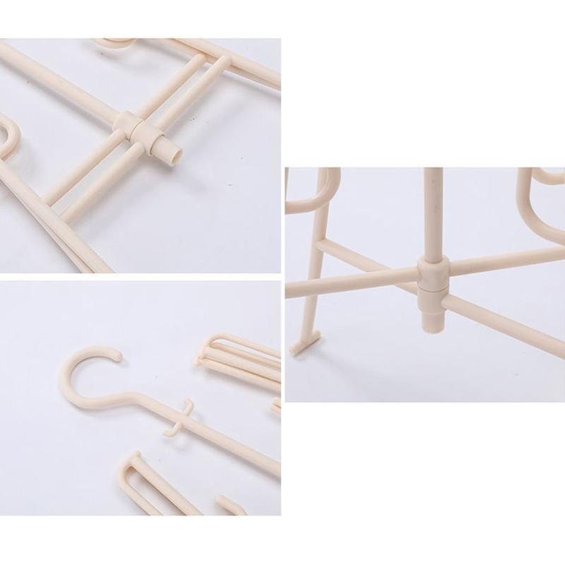 Подвесная стойка для обуви, многофункциональная складная ветрозащитная вешалка для сушки, держатель для дома, сада, двора, балкона, подвесные вешалки