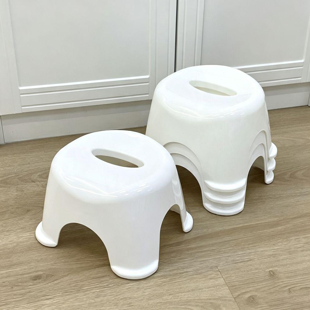 Transparent Small Low Stool Non-slip Shoe Changing Stool Modern Furniture Kid Stool Bedside