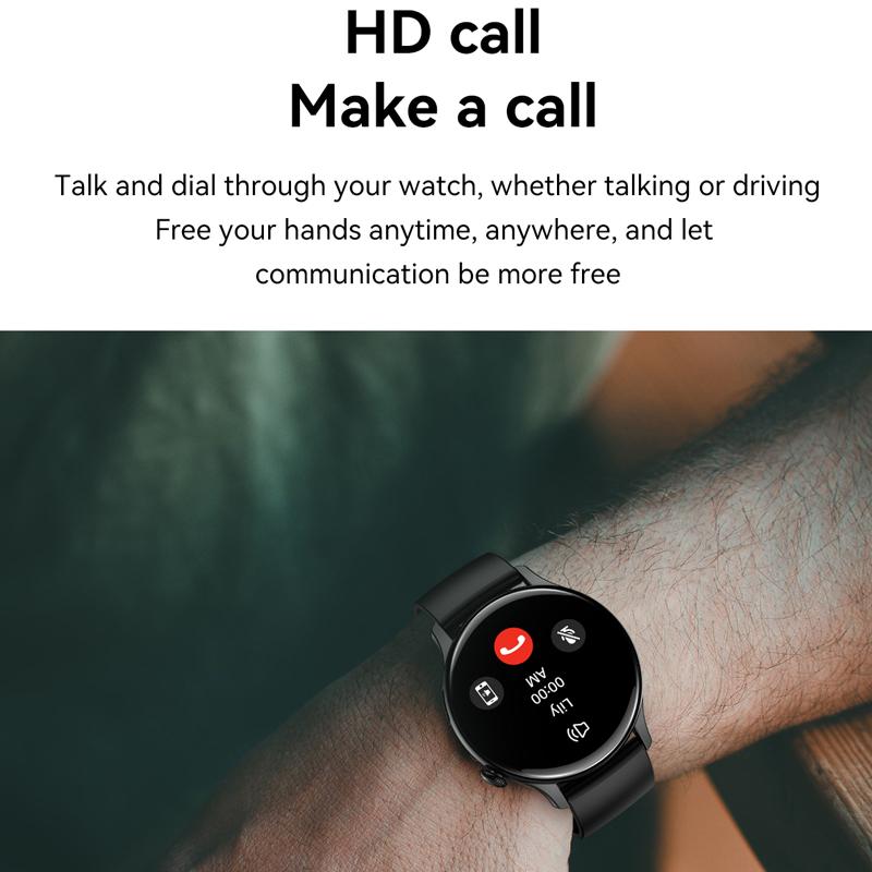 Умные часы женские экран всегда показывает время 466*466 HD Health Tracker голосовой вызов умные часы женские