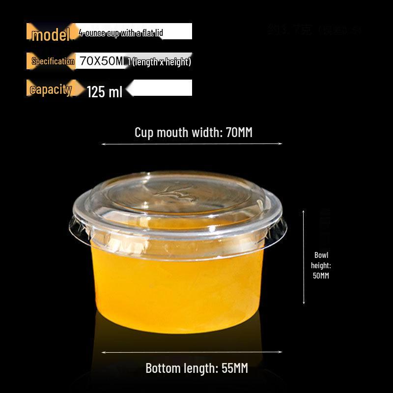 Mini Disposable Tasting Cups, 20-Pack: Ideal for Milk Tea, Jelly, Pudding, or Wine Tasting