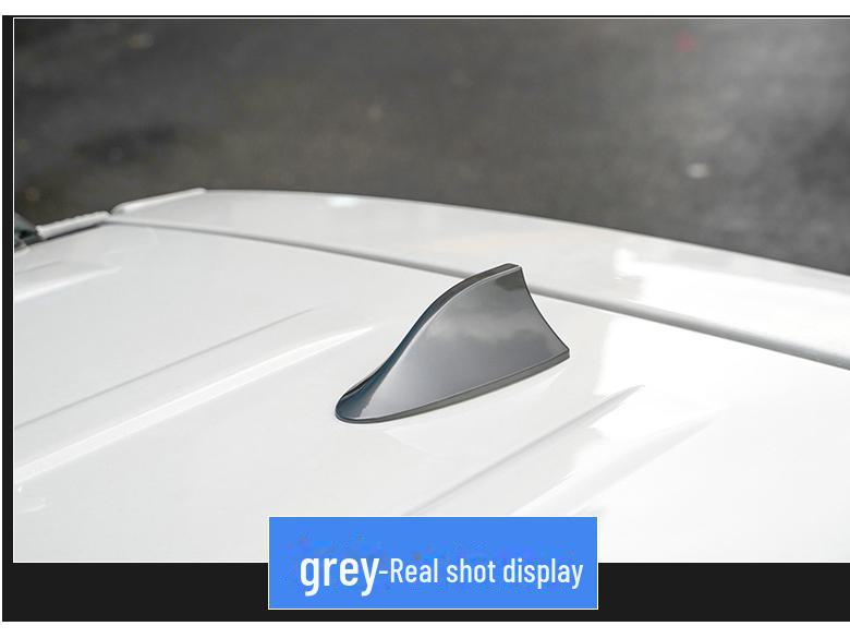 Антенна «Акулий плавник», украшение на крышу автомобиля, сигнальная радиоантенна, цветная дуга.