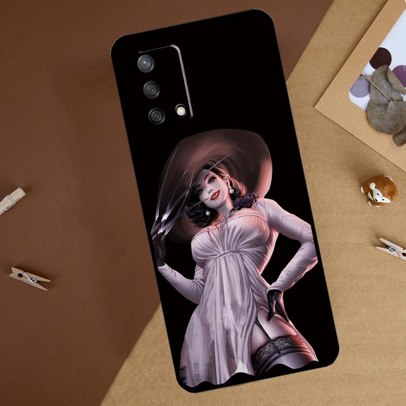 Sexy Lady Dimitrescu Daughters For Oppo A40 A60 A80 A74 A94 A54 A18 A38 A58 A78 A98 A16 A76 A96 A15 A57S A17 A77 Phone Case
