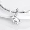 Fit Original 925 Silver Charms Beads Sparkling Butterfly Dog Owl Pendant For Women Bracelet Jewelry Gifts