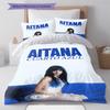 Aitana Pattern Bedding,Quilt Set Quilt Cover Pillowcase Home Birthday Gift (1 * duvet cover + 2 * pillowcase, without core)