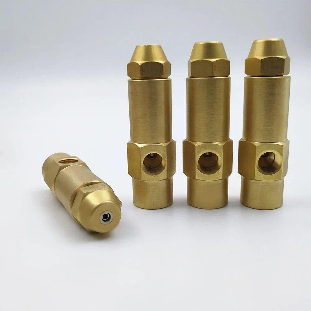 Stainless Steel Fittings Atomizing Nozzle Brass Nozzle Oil Burner Nozzle Waste Oil Burner
