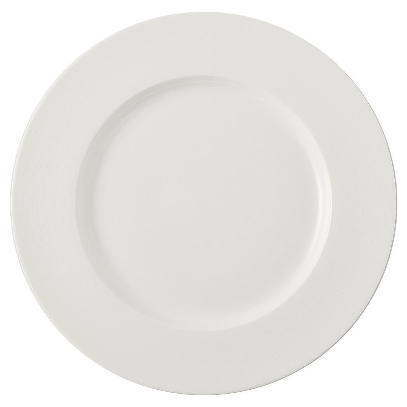 White Porcelain Steak Plate Premium Pasta Plate French Restaurant Plate Home Breakfast Plate Hotel Specialty Western Plate