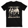 Участник группы The Clash Revolution Унисекс Черная Футболка Все размеры Подарок Для фанатов Унисекс Футболка