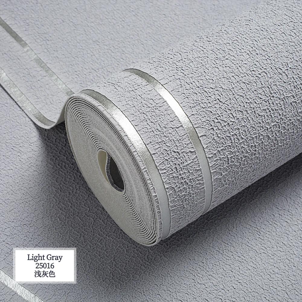 Nordic Imitation Deer Skin Velvet Double Stripe Wallpapers Bedroom Living Room Non Woven Fabric Home Decoration Wallpaper