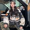 Мужские и женские ретро-бейсбольные куртки в гоночном стиле - Модный мотоциклетный стиль для весны и осени