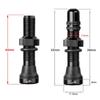 Alloy MTB Road Bike 40/60mm Tire Presta Valve American Valve Schrader A/V Valves Anodized Nipple