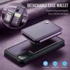 For Samsung Galaxy S20 FE Case JEEHOOD J05 Leather Mobile Cover with Detachable Magnetic Card Bag