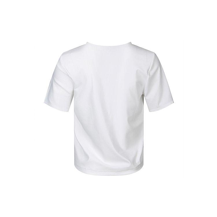 Nike Air Dri-Fit Casual Sports Running Short Sleeve T-Shirt Women Tops White CU3059-100