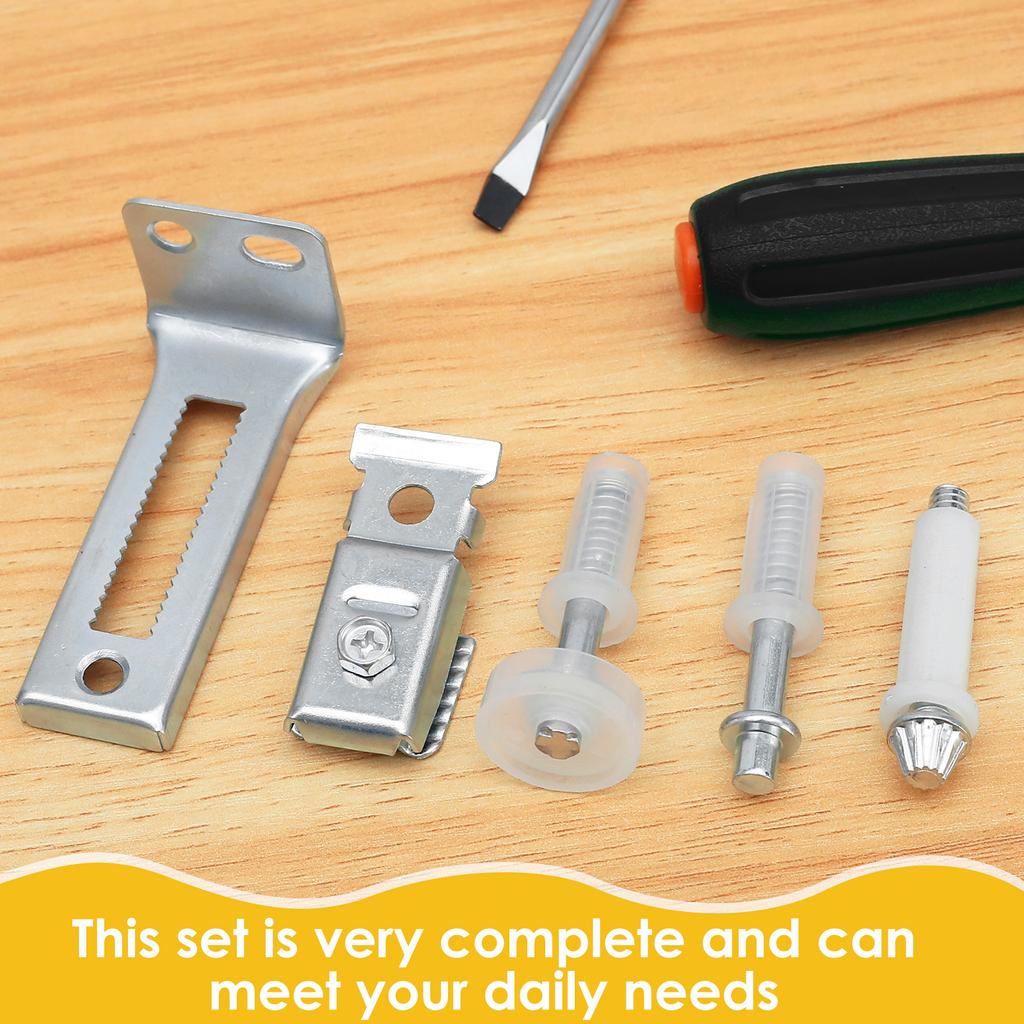 Комплект для ремонта фурнитуры для двустворчатых дверей, комплект запасных частей для ремонта двустворчатых раздвижных дверей с кронштейном для складного кармана