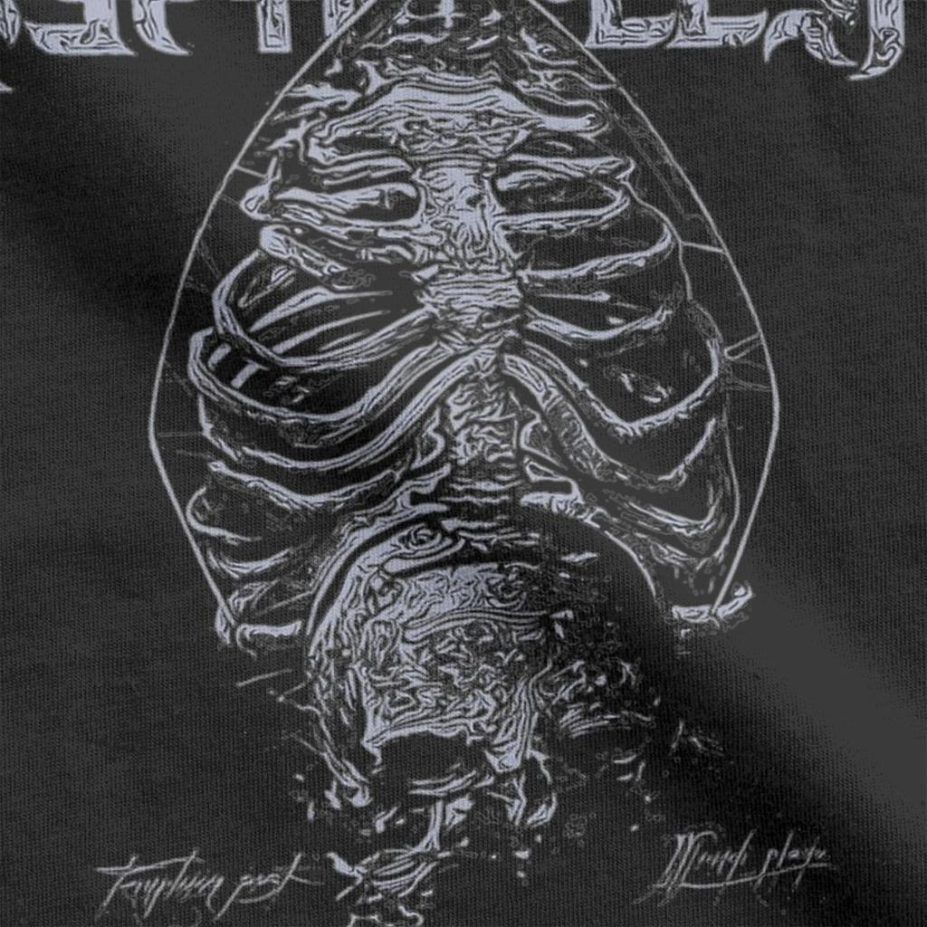 Мужские Женские Футболки Septicflesh Металл-группа Рок Веселый Хлопковая Футболка С Коротким Рукавом Meshuggah Футболка Одежда Большого Размера