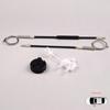 BWR797 Power Window Regulator Repair Set Front Left for Fiat Albea Siena Palio MK1 171 172 178 1996-2016 4/5 Door 46786201