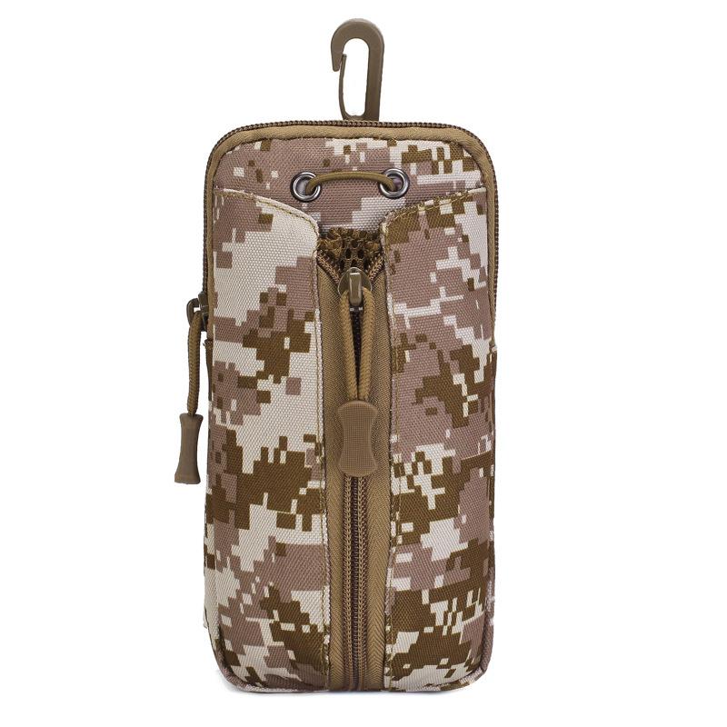 1pc Outdoor Multi-purpose Bag, Travel Camouflage Waterproof Hanging Bag Waist Kettle Bag, Mountaineering Bags