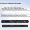 Huachang Vision 4K 6-SDI 2-HDMI Записывающее устройство для прямой трансляции (Китайская версия)