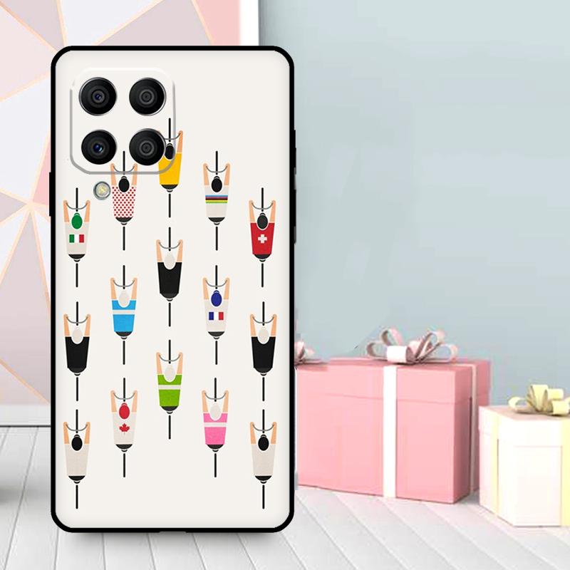 Bike Bicycle Case For Samsung Galaxy M35 M56 M12 M06 M32 M52 M55 M15 M11 M13 M14 M16 M36 M31 M53 M34 M54