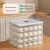 Dumpling Freezer Box - Fresh-Keeping and Quick-Freezing Storage for Wontons, Dumplings & Noodles