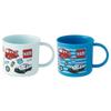 Lunch Box Plastic Cups, 200ml, Set of 2, for Kids, Antibacterial, Dishwasher Safe, Made In Japan, Tomica, Boys, KE4AAGW