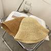 Elegant Women's Spring Summer Woven Sun Hat Foldable Breathable Beach Straw Hat