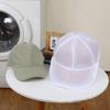 Mesh Laundry Bags for Hats Reusable Washing Machine Protector Net Baseball Caps Adjustable Drawstring Bag Keep Shape Clean TMZ