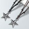 Modern Alloy Star Necklace Distinctive Necklace PU and Alloy Texture Suitable for Trendy Parties and Everyday Wear
