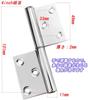 10 Hardbase Hardware Stainless Steel Pull & Remove Hinges Lift-Off Hinges, Removable Flag Hinges 4inch
